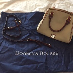 Dooney & Bourke Pebble Leather Satchel Handbag